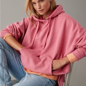 American Eagle Pink Hoodie